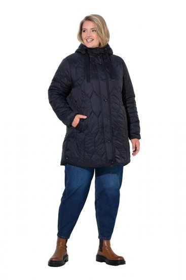 Ulla Popken 852413 Veste matelassée Noir - Vestes - Vestes femme grande taille