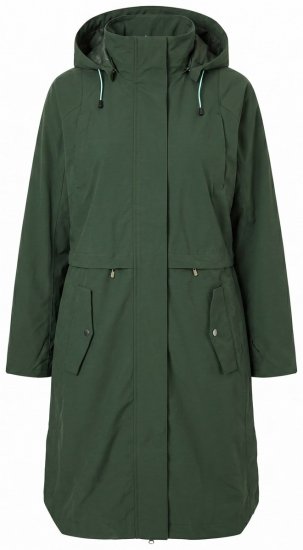 Ulla Popken 852901 Manteau technique Vert olive - Manteaux - Manteaux femme grande taille