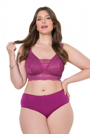 Ulla Popken 853458 Culottes lot de 5 Bleu roi - Culottes - 