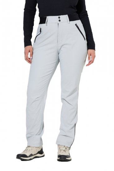 Ulla Popken 853530 Pantalon de randonnée ultraléger Beige - Vêtements d'extérieur - 