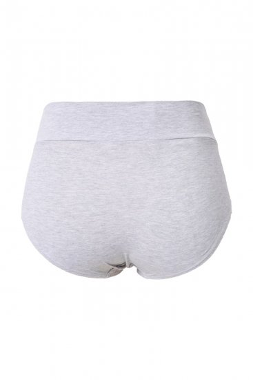Ulla Popken 853611 Culottes de grossesse Gris chiné - Culottes - 