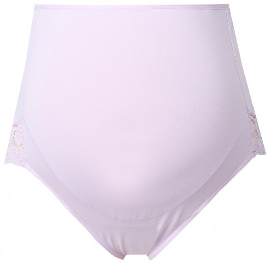 Ulla Popken 853640 Culottes de grossesse en dentelle Vieux rose - Culottes - 