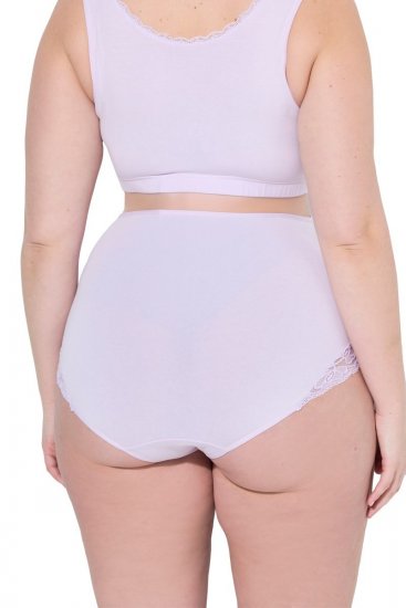 Ulla Popken 853640 Culottes de grossesse en dentelle Vieux rose - Culottes - 