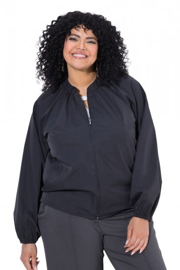 Ulla Popken 854962 Blouson Vert olive - Vestes - Vestes femme grande taille