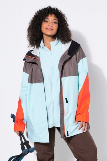 Ulla Popken 855313 Parka Taupe - Manteaux - Manteaux femme grande taille