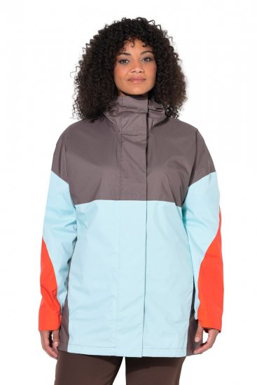Ulla Popken 855313 Parka Taupe - Manteaux - Manteaux femme grande taille