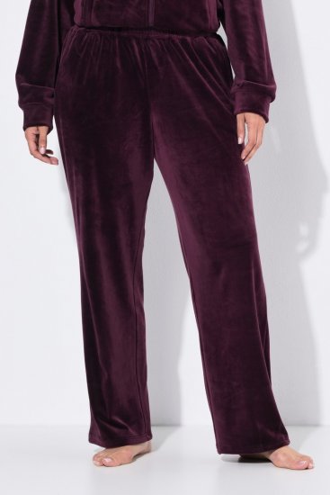 Ulla Popken 856119 Pantalon d'intérieur Prune - Pyjamas/vêtements de détente - 
