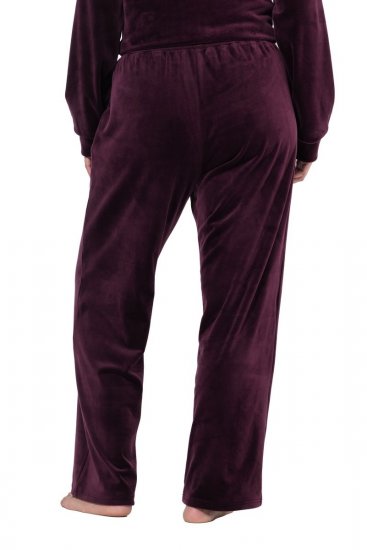 Ulla Popken 856119 Pantalon d'intérieur Prune - Pyjamas/vêtements de détente - 