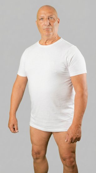 20 Nodi Mezzogiorno Sports T-Shirt White - T-shirts - T-shirts Homme Grande Taille