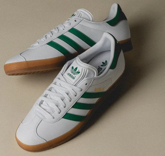 Adidas Gazelle Cloud White Sneakers - Chaussures homme 40-52 - 