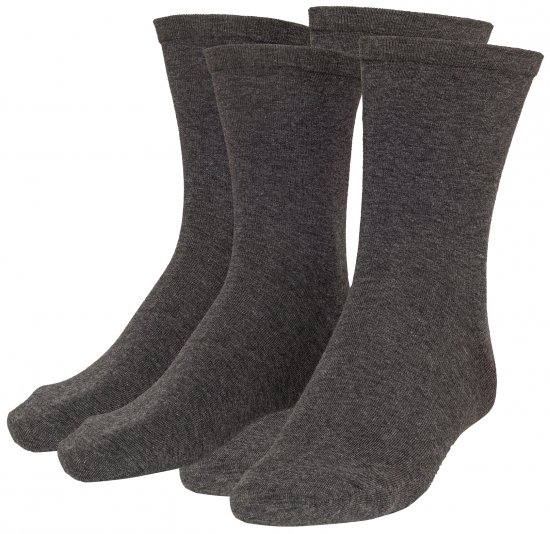 Adamo Adrian Sensitive-socks Charcoal 2-pack - Sous-vêtements & bain - Sous-vêtements Grande Taille