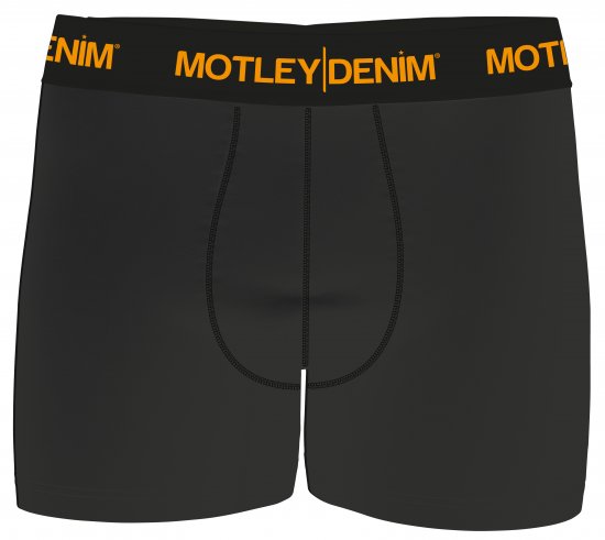 Motley Denim Amsterdam Boxershorts Charcoal 2-pack - Sous-vêtements & bain - Sous-vêtements Grande Taille