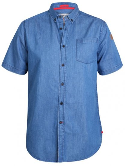 D555 Arnold Denim Shirt - Chemises - Chemises Grandes Tailles Hommes