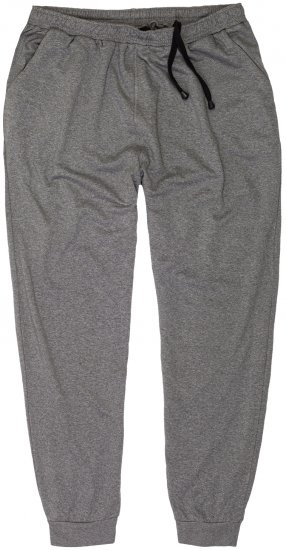 Adamo Athen Sweatpants with Cuffs Grey - Pantalons/shorts de survêtement - Survêtement/jogging grandes tailles