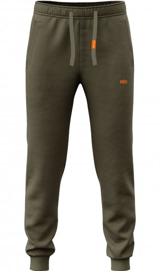 Motley Denim Berlin Sweatpants Dark Khaki - Pantalons/shorts de survêtement - Survêtement/jogging grandes tailles