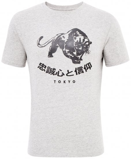 Loyalty & Faith Blocker T-shirt Grey - T-shirts - T-shirts Homme Grande Taille