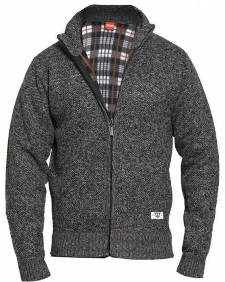 D555 Braxton Sweater Charcoal - Sweatshirts & hoodies - Sweatshirts/Hoodies grande taille homme