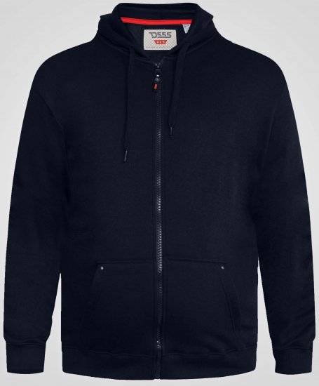 D555 Cantor Hoodie Navy - Sweatshirts & hoodies - Sweatshirts/Hoodies grande taille homme