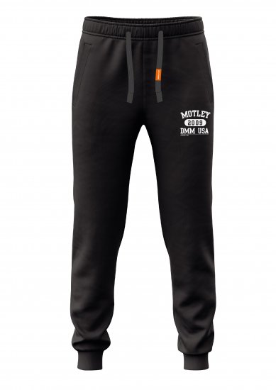 Motley Denim Cork Sweatpants Black - Pantalons/shorts de survêtement - Survêtement/jogging grandes tailles