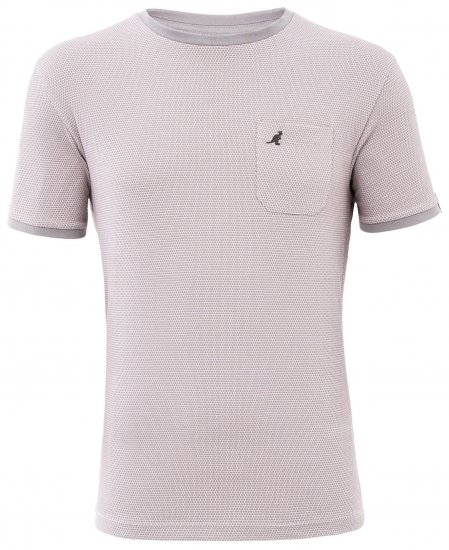 Kangol Cosmo T-shirt Grey - T-shirts - T-shirts Homme Grande Taille