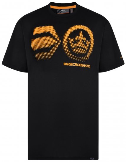 Crosshatch Kravtar T-shirt Black - T-shirts - T-shirts Homme Grande Taille