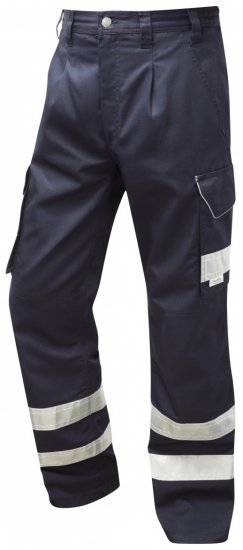 Leo Ilfracombe Cargo Pants Navy - Vêtements de travail - Vêtements de travail grandes tailles