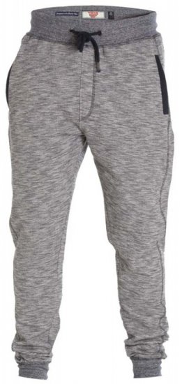 D555 Denzel Sweatpants Grey - Pantalons/shorts de survêtement - Survêtement/jogging grandes tailles