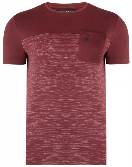 Kangol Elbrus T-shirt Red - T-shirts - T-shirts Homme Grande Taille