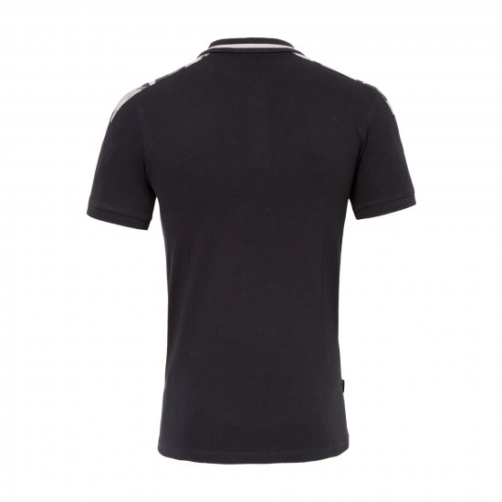 Loyalty & Faith Element Polo Black - Polos - Polos homme grande taille