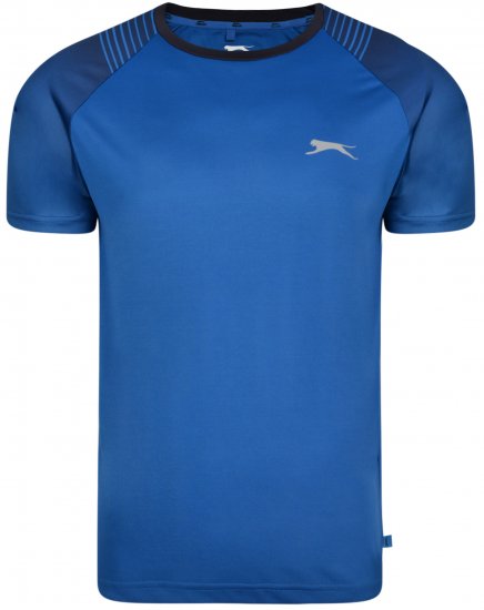 Slazenger Eli T-shirt Blue - T-shirts - T-shirts Homme Grande Taille