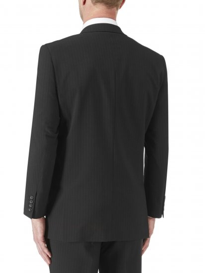 Skopes Darwin Suit jacket Black stripe - Costumes - Costumes grandes tailles 