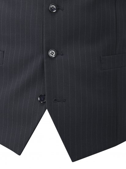 Skopes Darwin Waistcoat Black stripe - Costumes - Costumes grandes tailles 