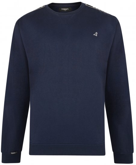 Kangol Foray Sweatshirt Navy - Sweatshirts & hoodies - Sweatshirts/Hoodies grande taille homme
