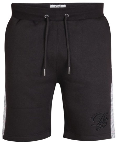 D555 Hayes Sweat-shorts Black - Pantalons/shorts de survêtement - Survêtement/jogging grandes tailles