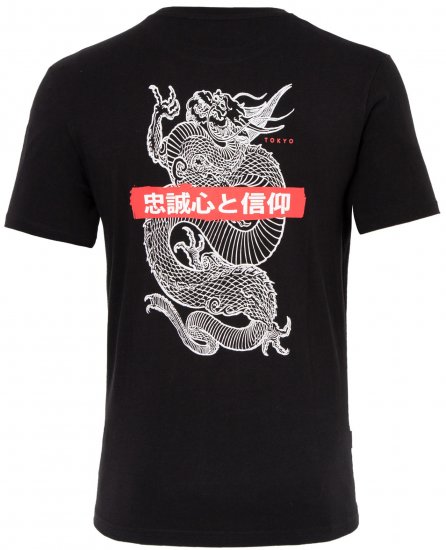 Loyalty & Faith Helix T-shirt Black - T-shirts - T-shirts Homme Grande Taille