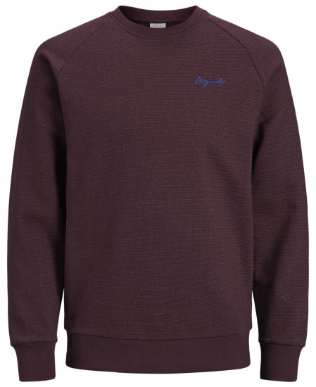 Jack & Jones Hide Sweatshirt Port Royal - Sweatshirts & hoodies - Sweatshirts/Hoodies grande taille homme