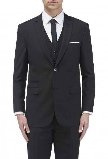 Skopes Madrid Suit jacket Black - Costumes - Costumes grandes tailles 