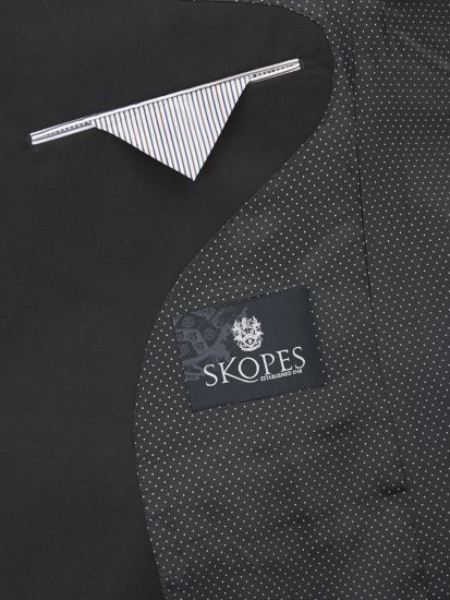 Skopes Madrid Suit jacket Black - Costumes - Costumes grandes tailles 