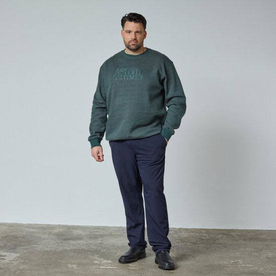 North Latitude Crewneck Logo Sweat Vert/Kaki - TALL sweatshirts - Sweats et hoodies TALL