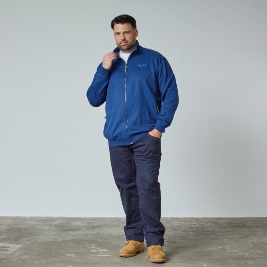 North Latitude Sweat Cardigan Bleu - TALL sweatshirts - Sweats et hoodies TALL