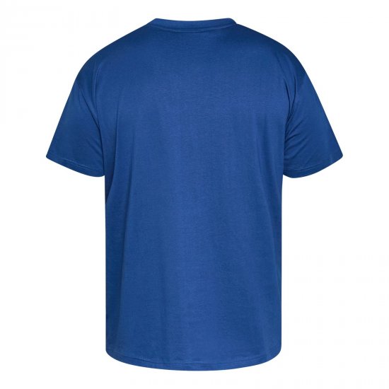 North Latitude US T-Shirt Bleu - T-shirts - T-shirts Homme Grande Taille
