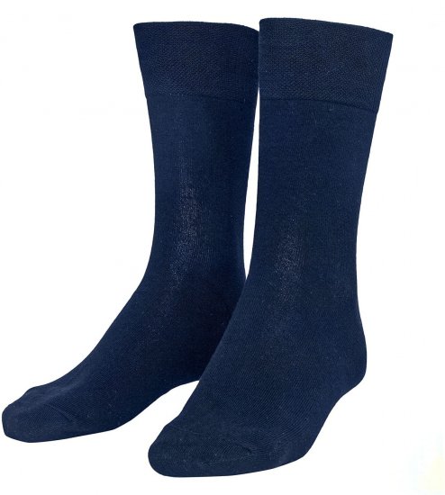 Adamo Aaron Soft-socks Navy 3-pack - Sous-vêtements & bain - Sous-vêtements Grande Taille