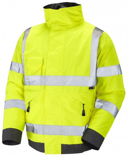 Leo Chivenor Bomber Jacket Yellow - Vêtements de travail - Vêtements de travail grandes tailles