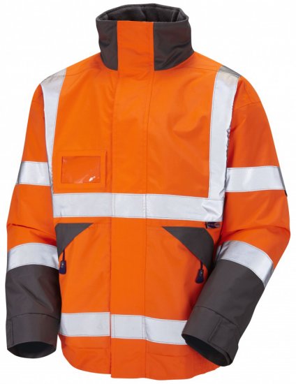 Leo Bickington Superior Bomber Jacket Orange - Vêtements de travail - Vêtements de travail grandes tailles