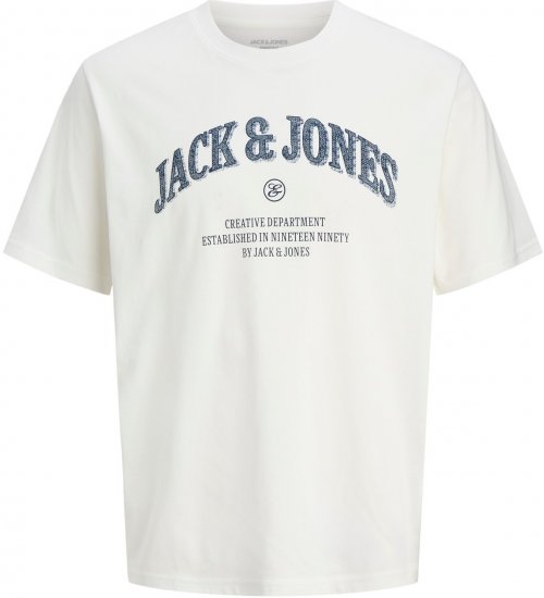 Jack & Jones Denver Graphic T-Shirt Beige - T-shirts - T-shirts Homme Grande Taille