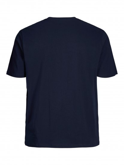 Jack & Jones Logo T-Shirt Navy - T-shirts - T-shirts Homme Grande Taille