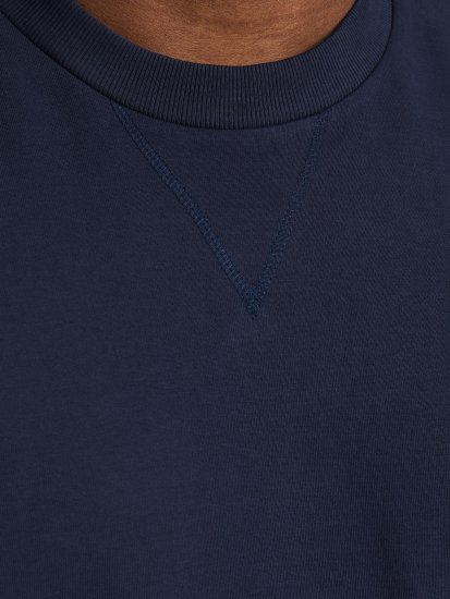 Jack & Jones Basic Sweatshirt Navy Blazer - Sweatshirts & hoodies - Sweatshirts/Hoodies grande taille homme