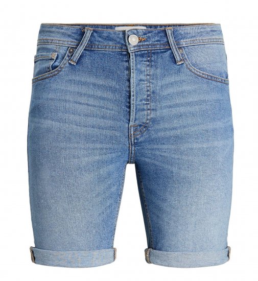 Jack & Jones Rick Shorts Blue - Shorts - Shorts hommes grande taille