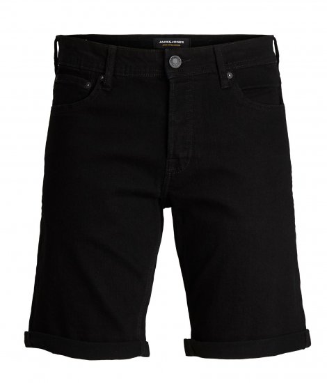Jack & Jones Rick Shorts Black - Shorts - Shorts hommes grande taille