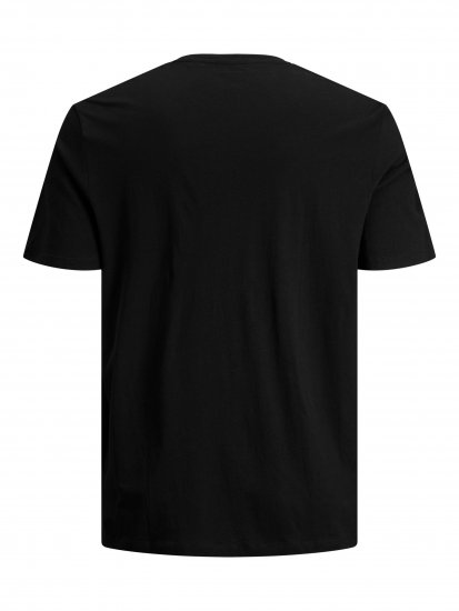Jack & Jones Booster T-shirt Black - T-shirts - T-shirts Homme Grande Taille